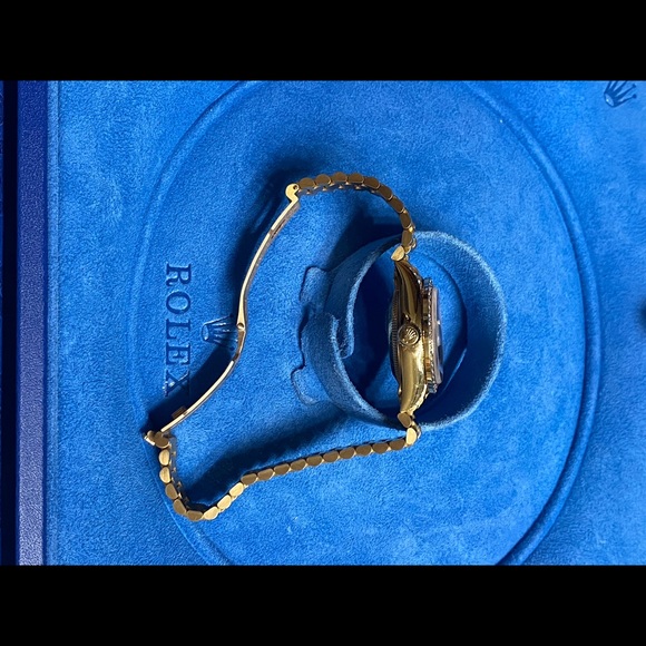 Rolex president 18k gold diamond watch - Picture 6 of 16